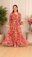 FLIRTY FLORIST DRESS