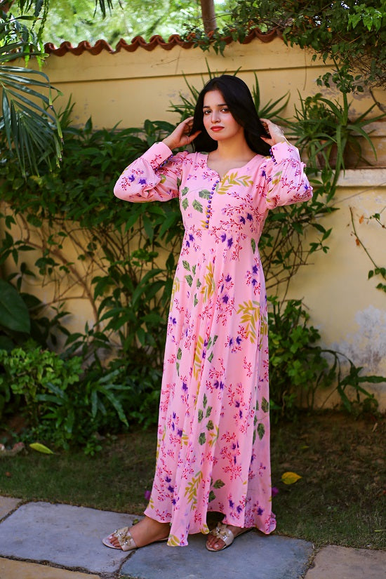 DELIGHT LOOP BUTTON DRESS