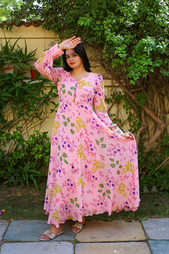 DELIGHT LOOP BUTTON DRESS