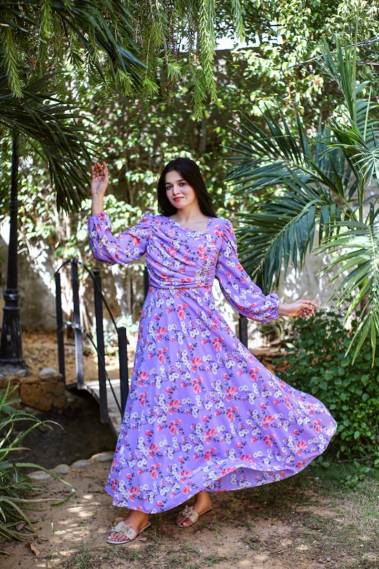 FIRTY LILAC DRESS