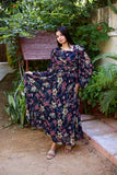 FLIRTY NAVYBLUE FLORAL
