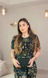 FLORAL SAREEE DRESS