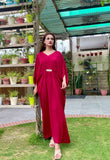 RED BOLD KAFTAN