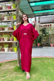 RED BOLD KAFTAN