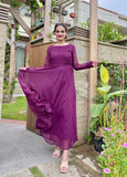 STRAIGHT PLEATED DRESS
