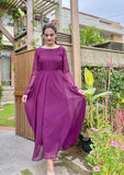 STRAIGHT PLEATED DRESS