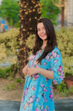 BLUE FLORAL FROCK
