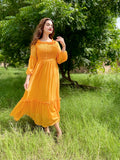 CANARY SMOCKED FROCK