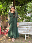 ROUND NECK SIDE KNOT DRESS