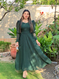 ROUND NECK SIDE KNOT DRESS