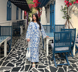 FOREVER FLORAL KAFTAN DRESS