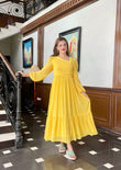 YELLOW FLIRTY FRILL