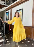 YELLOW FLIRTY FRILL