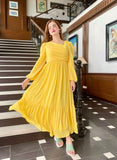 YELLOW FLIRTY FRILL