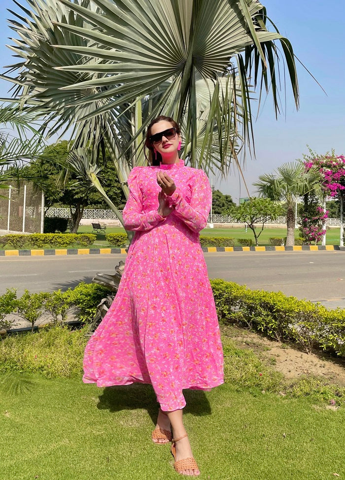 SHOCKING KNOT DRESS