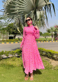 SHOCKING KNOT DRESS