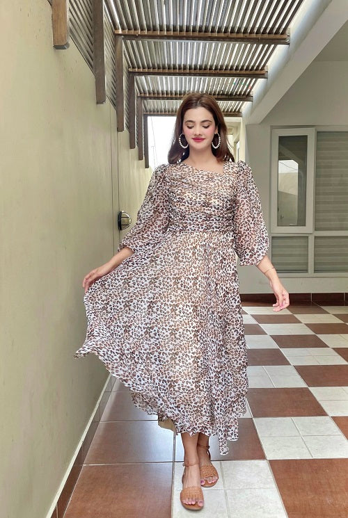 FLIRTY LEOPARD DRESS