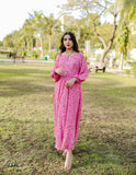CANDY TWIST PLEATED DRESS