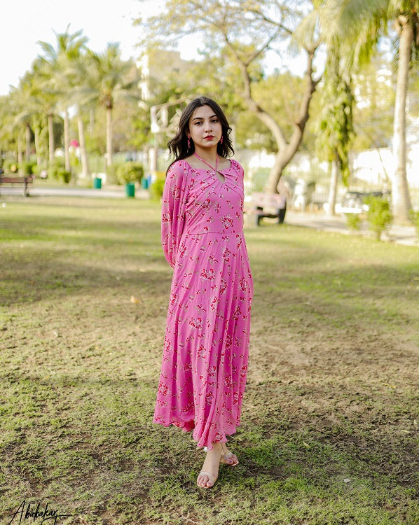 CANDY TWIST PLEATED DRESS