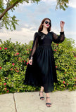BLACK ULTIMATE CATCHY DRESS