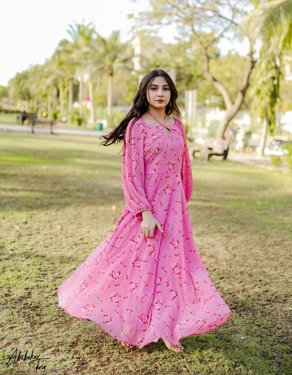 CANDY TWIST PLEATED DRESS