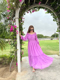 EMPRESSIVE LILAC DRESS