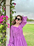 EMPRESSIVE LILAC DRESS