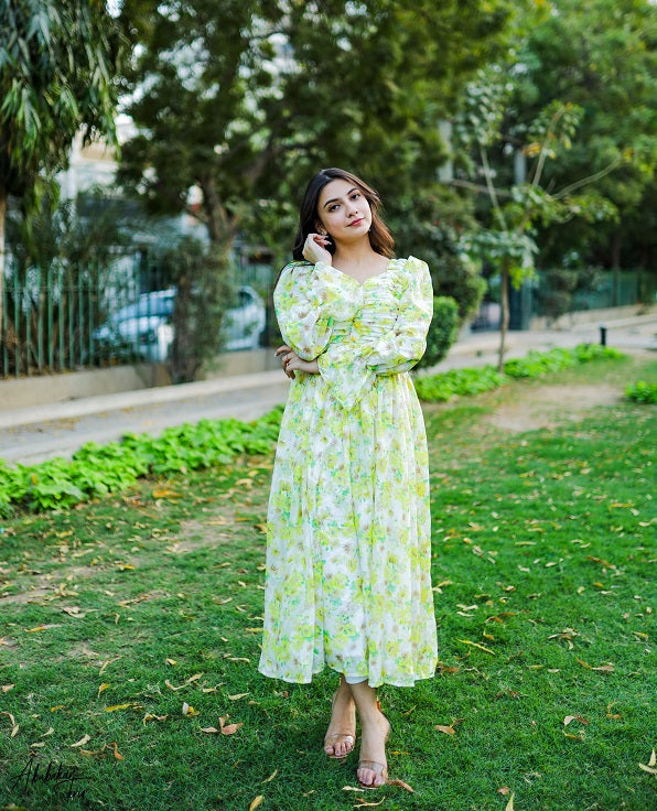 BUTTON DOWN SUNRISE DRESS