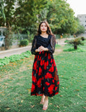 BLACK ROSE DRESS