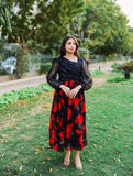 BLACK ROSE DRESS
