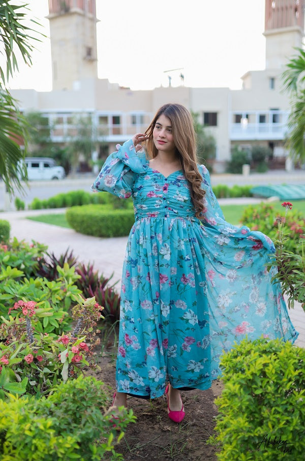BLUE CLASSIC FLORAL