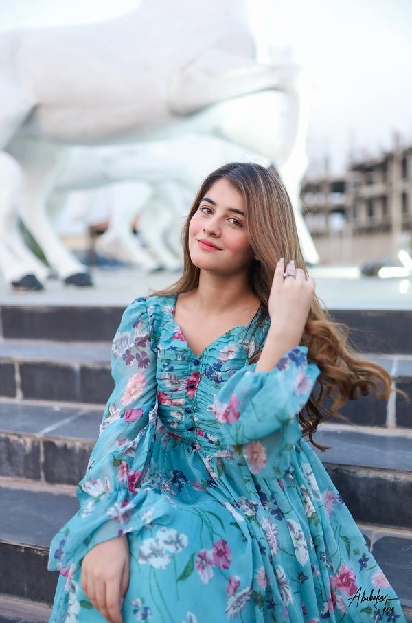 BLUE CLASSIC FLORAL