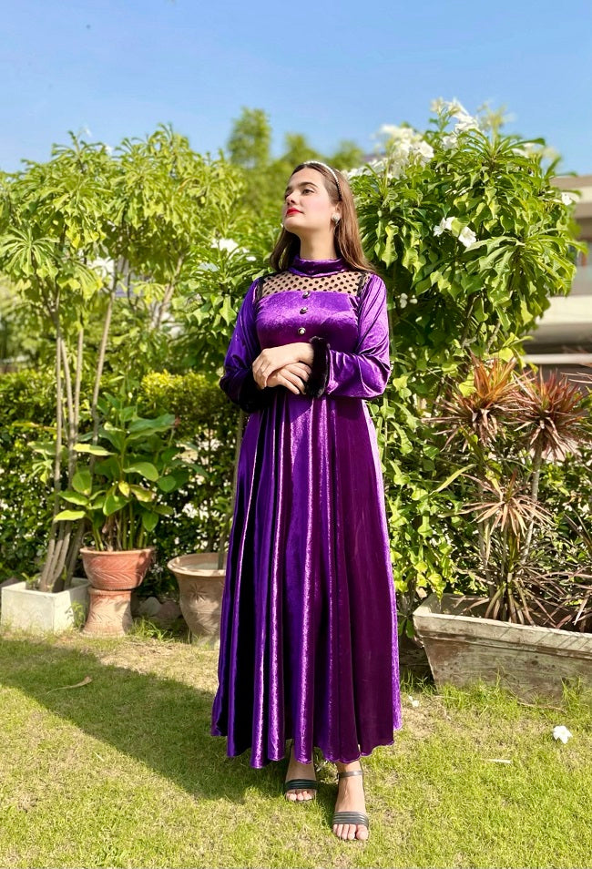 ROYAL PURPLE VELVET