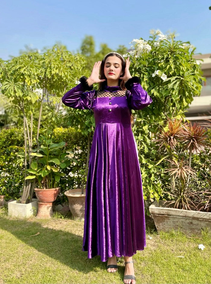 ROYAL PURPLE VELVET