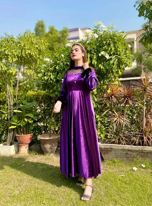 ROYAL PURPLE VELVET