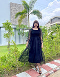 POLKA DOTS SQUARISH FROCK