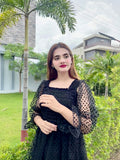 POLKA DOTS SQUARISH FROCK