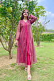 MAROON EMBRIODERY DRESS