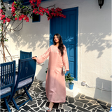 PRETTY ADIRE STRAIGHT KAFTAN DRESS