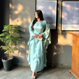 GLIMMER LAVA  BUTTERFLY KAFTAN DRESS