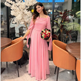 PINK PLEATED LONG SLEEVES