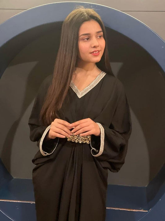 BLACK LAVISH KAFTAN