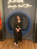 BLACK LAVISH KAFTAN