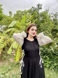 SIDE KNOT DRESS
