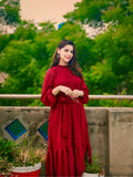 MAROON URBANIC DRESS