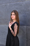 BLACK POLKA DOTS SLEEVES