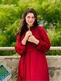 RED ARIA DRESS
