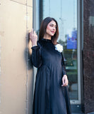 BLACK VELVET DRESS