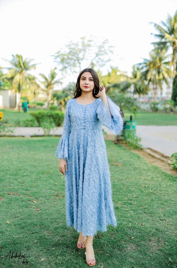 SPARKLING THREAD DRESS