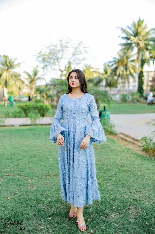 SPARKLING THREAD DRESS